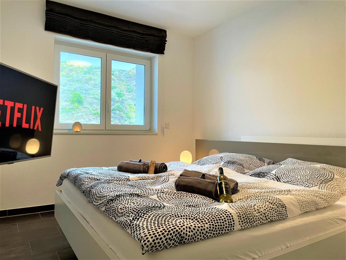 Moselpromenade Villa Moselufer, Panorama & Burg Cochem Blick, Netflix, Balkon מראה חיצוני תמונה