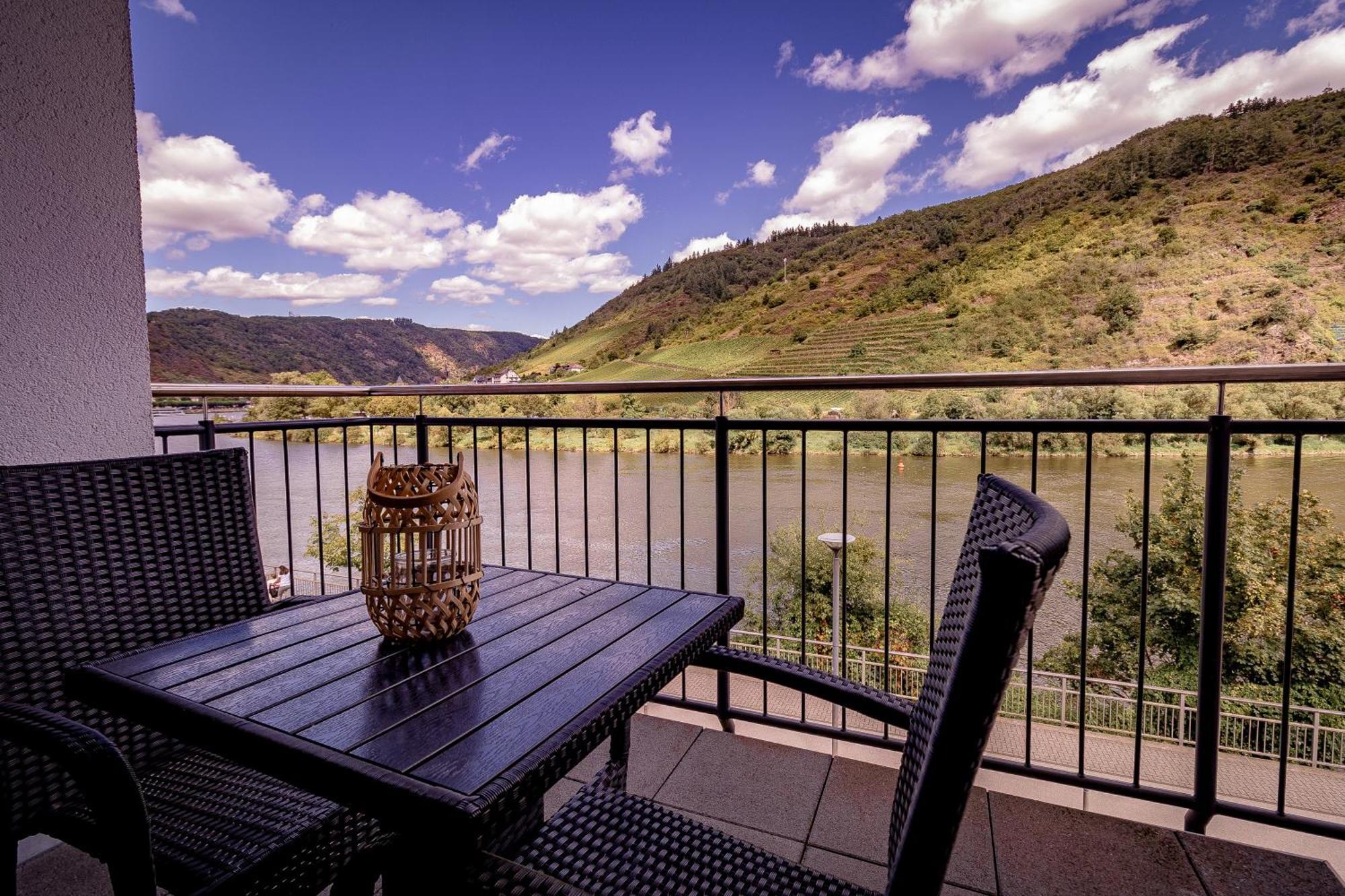 Moselpromenade Villa Moselufer, Panorama & Burg Cochem Blick, Netflix, Balkon מראה חיצוני תמונה